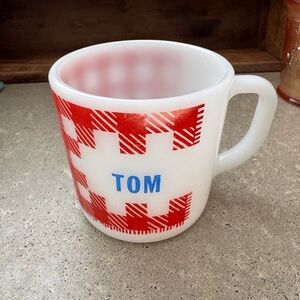 Vintage Federal milk glass